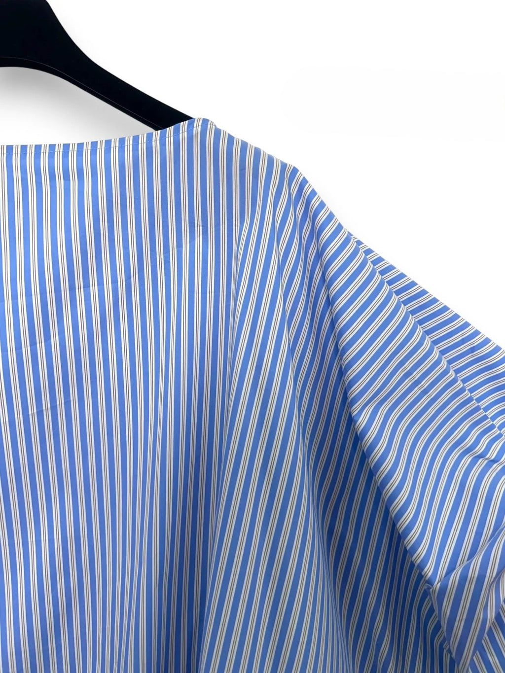 Blusa maniche a pipistrello a righe 