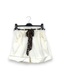 LOVEme Bermuda morbido con elastico in vita in cotone leggero