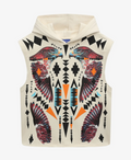 MARCELO BURLON COUNTY OF MILAN FLEECE SLEEVELESS BOY