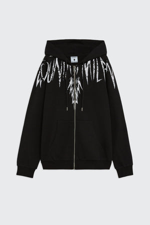 MARCELO BURLON COUNTY OF MILAN ZIP HOODIE MAN
