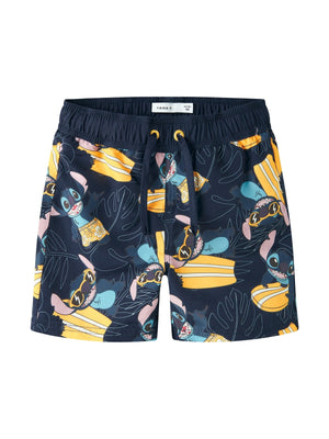 NAME.IT NMMMOURITZ STITCH LONG SWIMSHORTS WDI