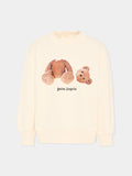PALM ANGELS PALM ANGELS BEAR CREWNECK BOY