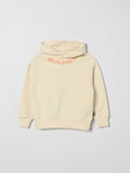 PALM ANGELS NECK LOGO BRUSHED REG HOODIE BOY