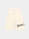 PALM ANGELS OVERLOGO SWEATSHORT BOY