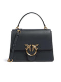 PINKO LOVE ONE TOP HANDLE CLASSIC LIGHT  VITELLO SETA