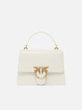 PINKO LOVE ONE TOP HANDLE CLASSIC LIGHT  VITELLO SETA