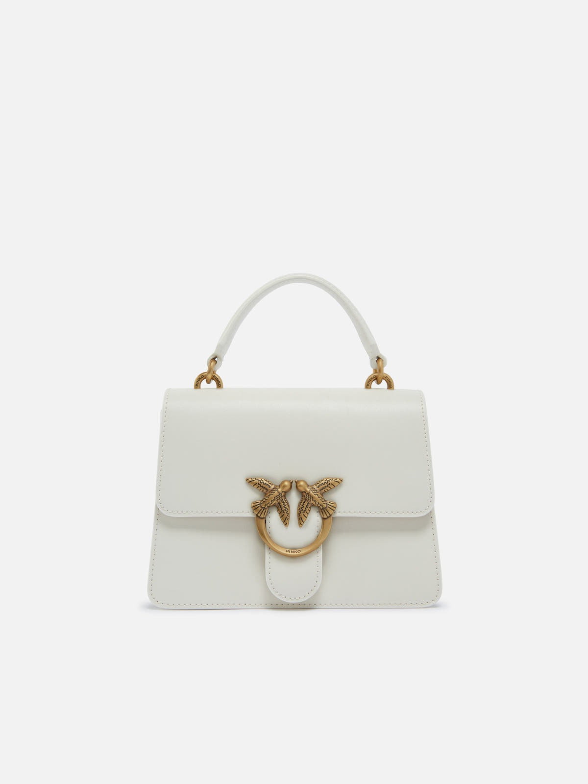 LOVE ONE TOP HANDLE MINI LIGHT  VITELLO SETA 