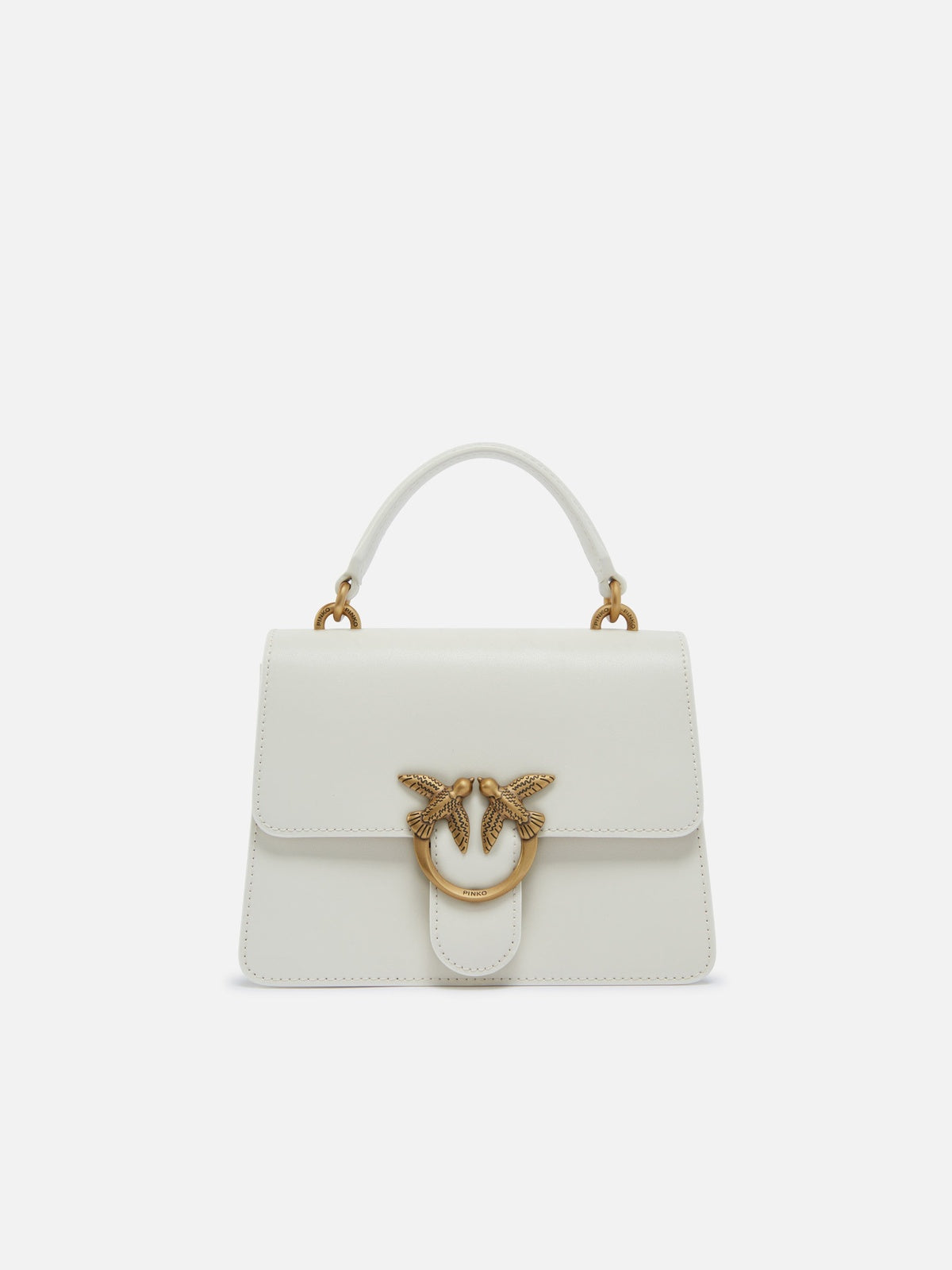 LOVE ONE TOP HANDLE MINI LIGHT  VITELLO SETA 