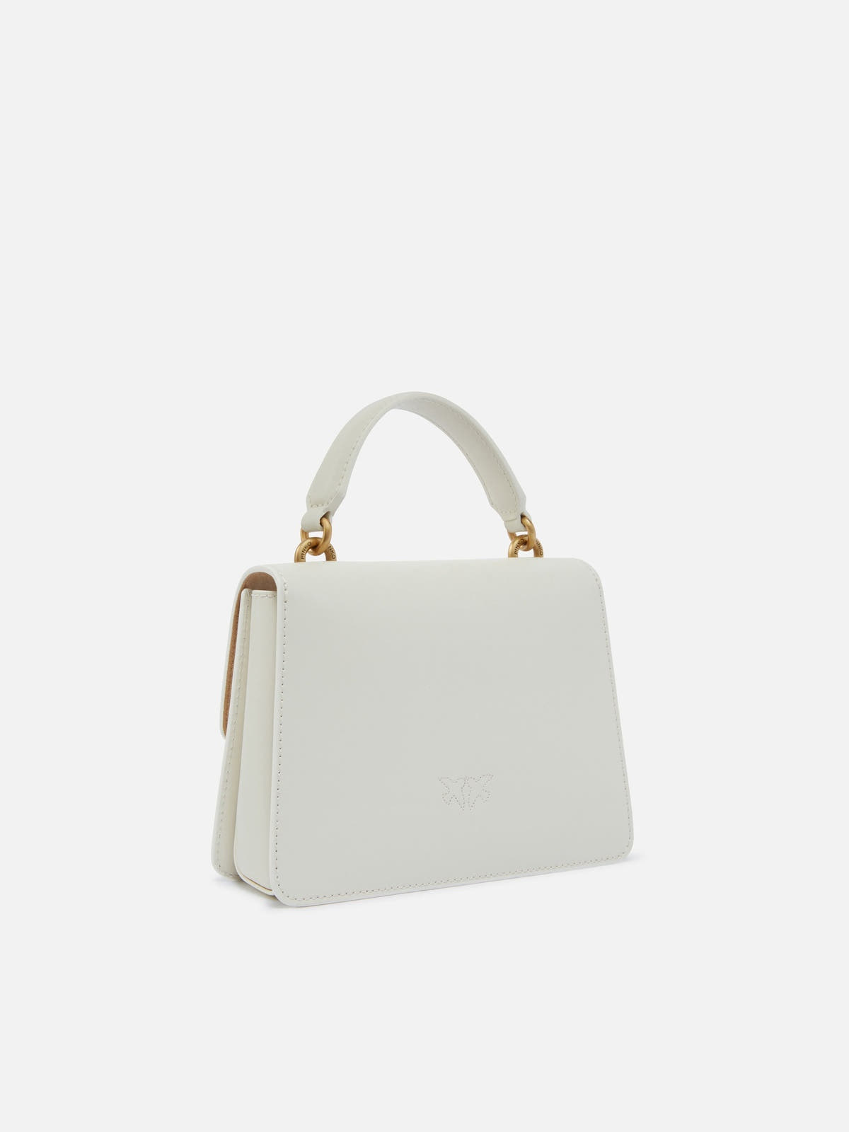 LOVE ONE TOP HANDLE MINI LIGHT  VITELLO SETA 
