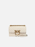 PINKO LOVE ONE MINI DC  SHEEP NAPPA CHEVRON
