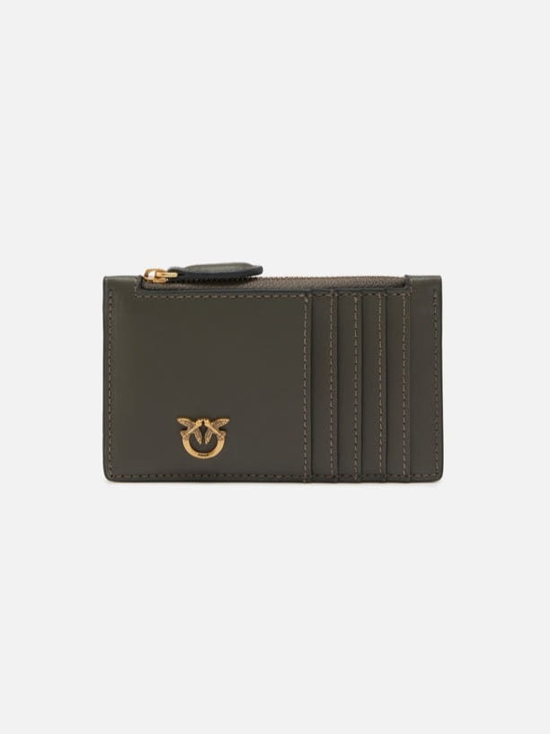 AIRONE CARDHOLDER  VITELLO SETA 