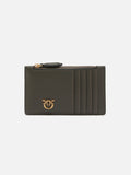 PINKO AIRONE CARDHOLDER  VITELLO SETA