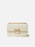 PINKO LOVE ONE CLASSIC DC  SHEEP NAPPA CHEVRON