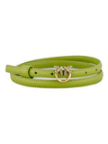 PINKO LOVE BERRY H1 BELT.LOW VITELLO