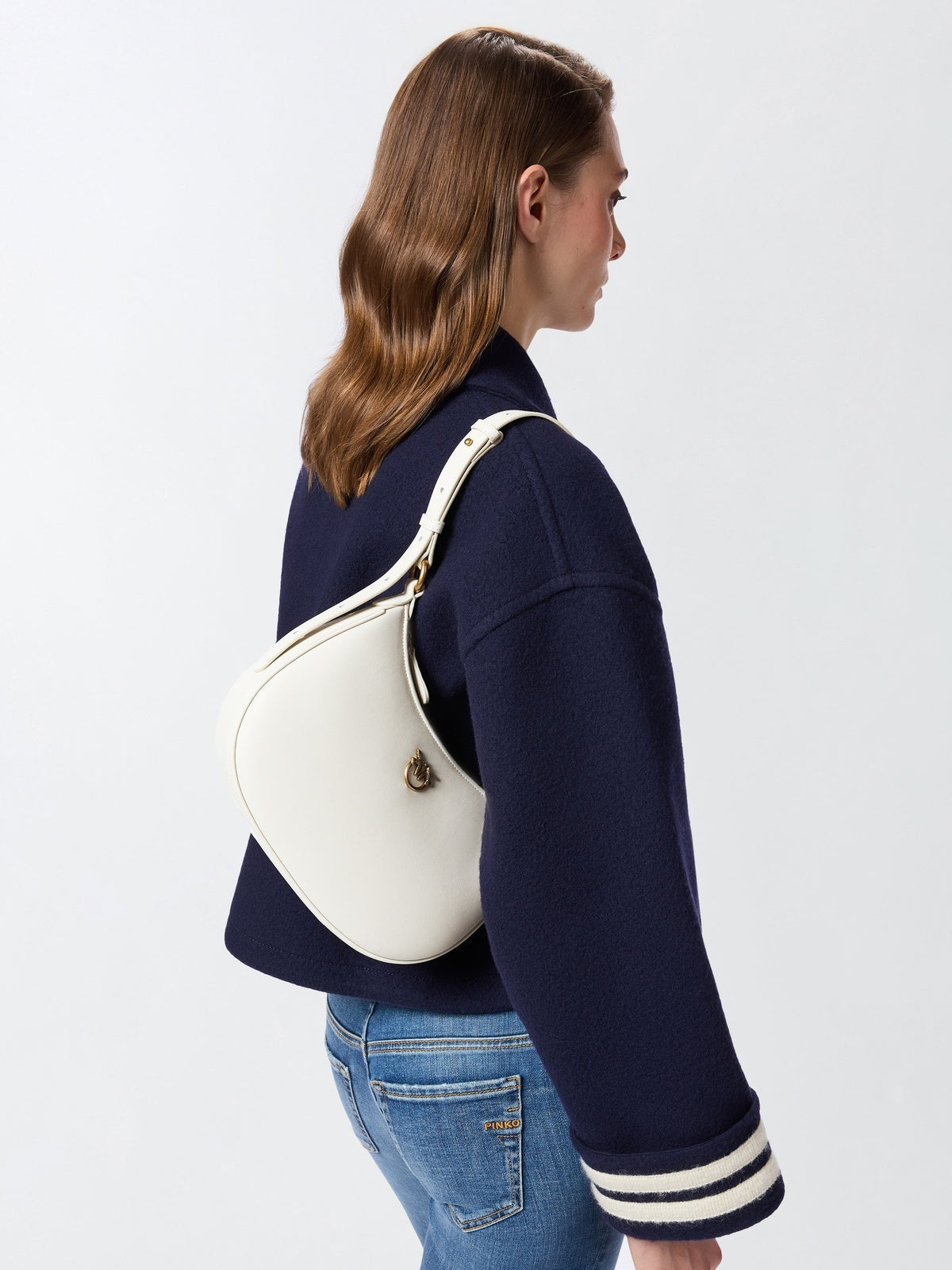 HALF MOON MINI FL  VITELLO SETA 