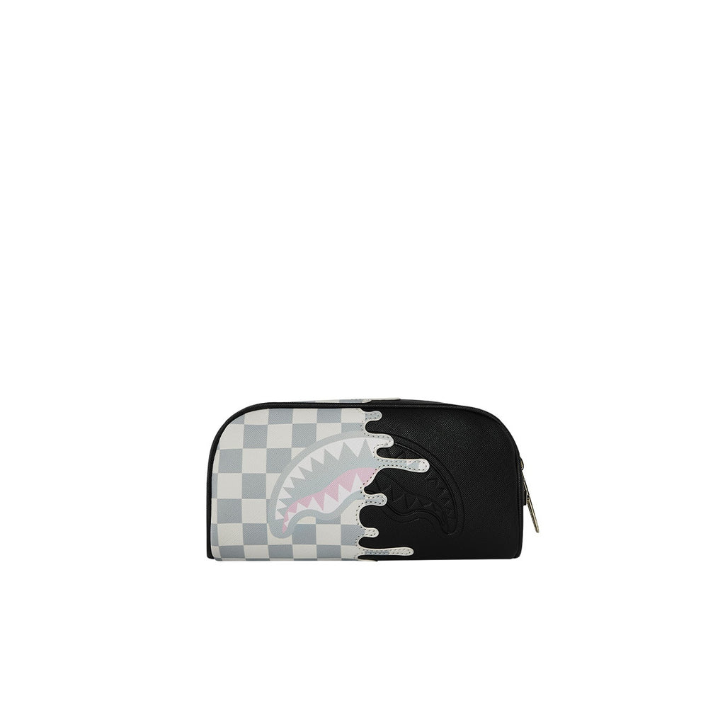 CREAM CHECK SIDE DRIP CROSSOVER POUCH 