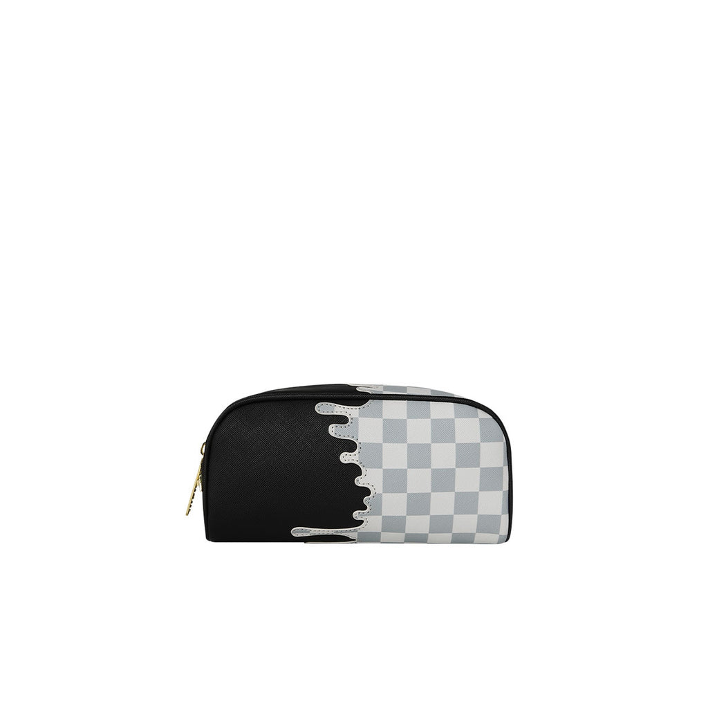 CREAM CHECK SIDE DRIP CROSSOVER POUCH 