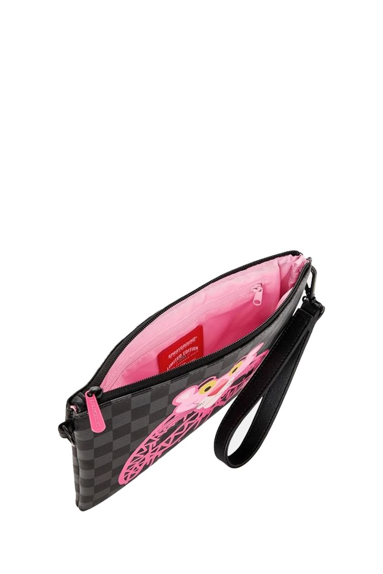 PINK PANTHER DRIPPY DIAMONS CROSSOVER CLUTCH 