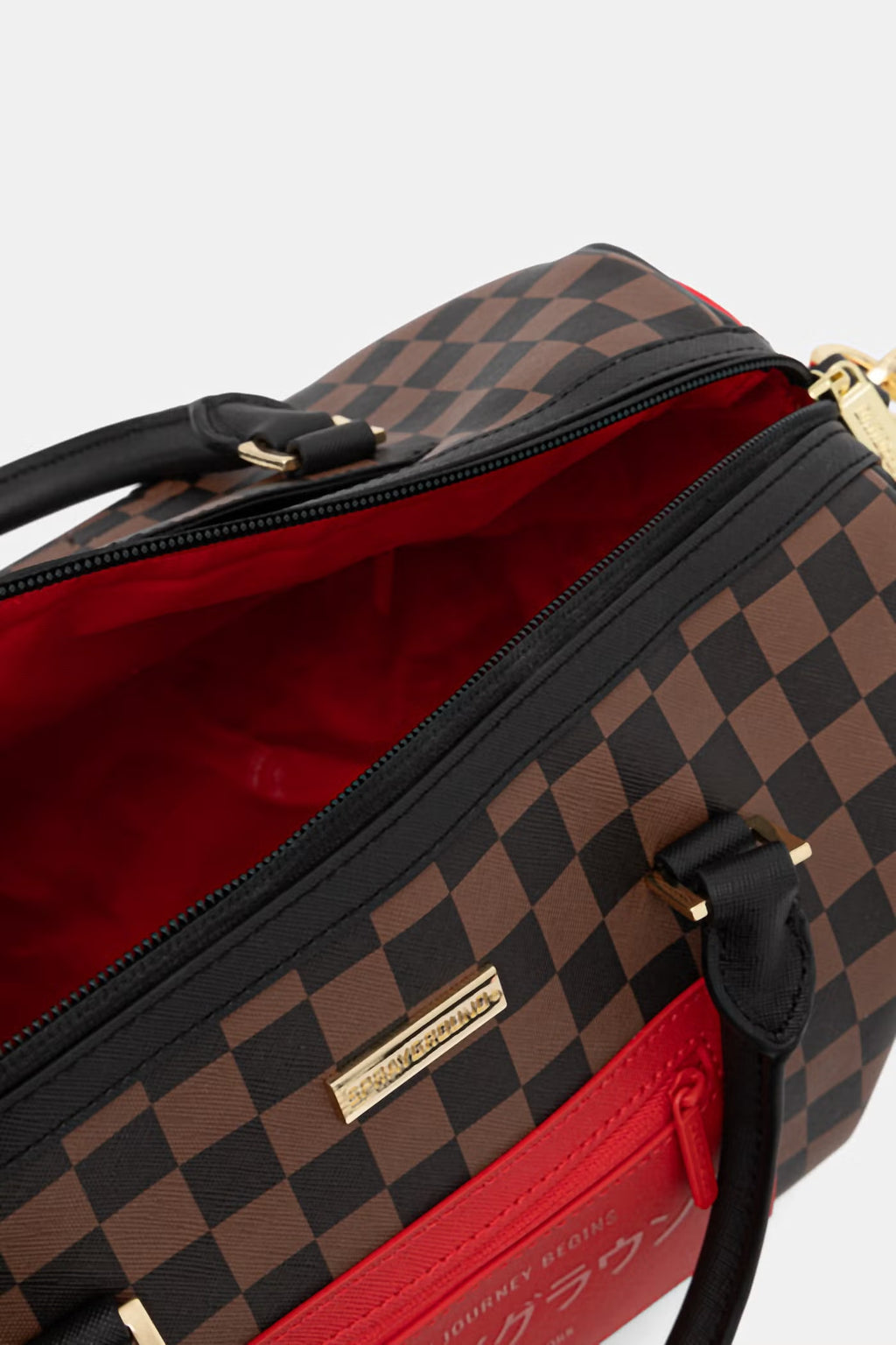 RED REDEMPTION MINI DUFFLE 