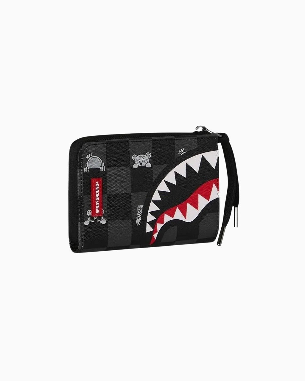GRAY PEEKING CHARACTER CHECK wallet 