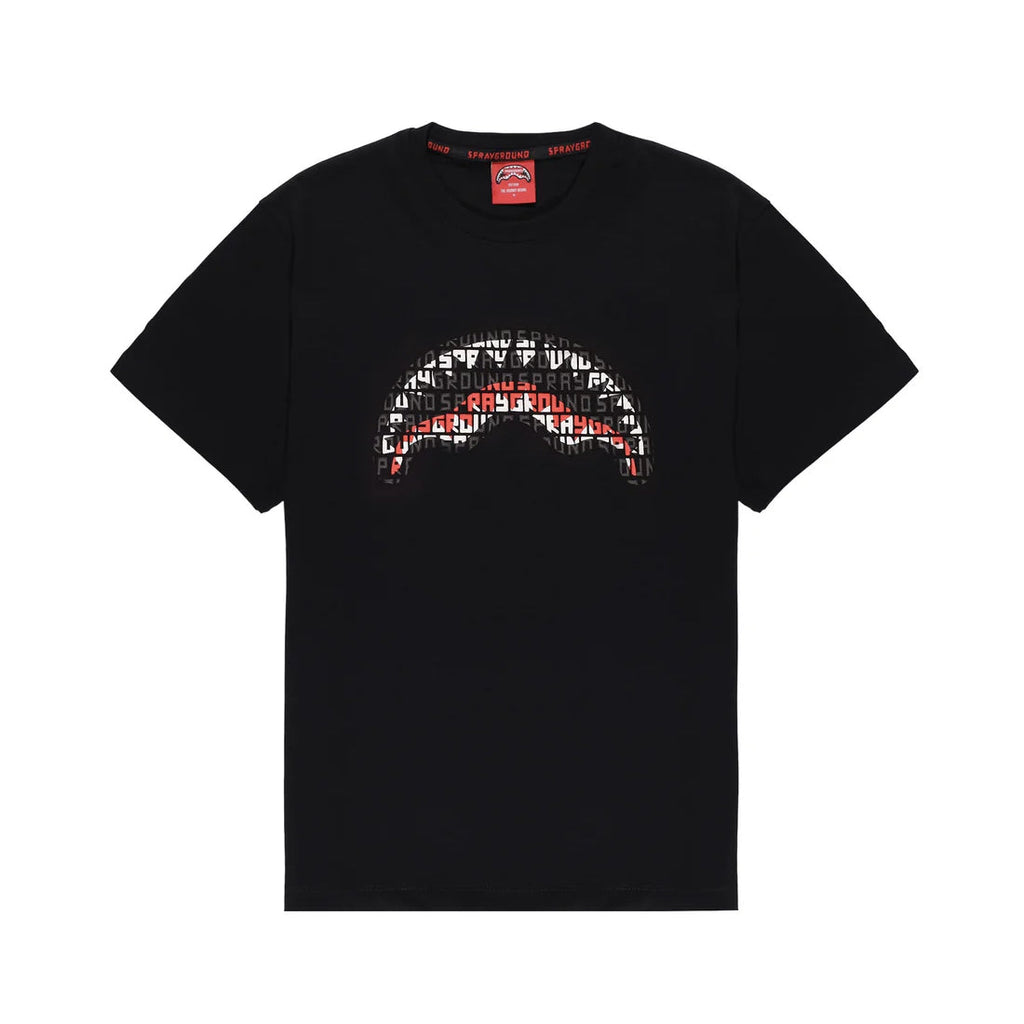 INFINITY SHARK REGULAR T-SHIRT<BR/>BLK 