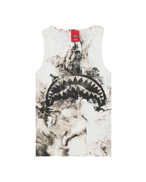 SPRAYGROUND INK INFUSION TANKTOP IVORY