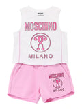 MOSCHINO KID CANOTTA+SHORT