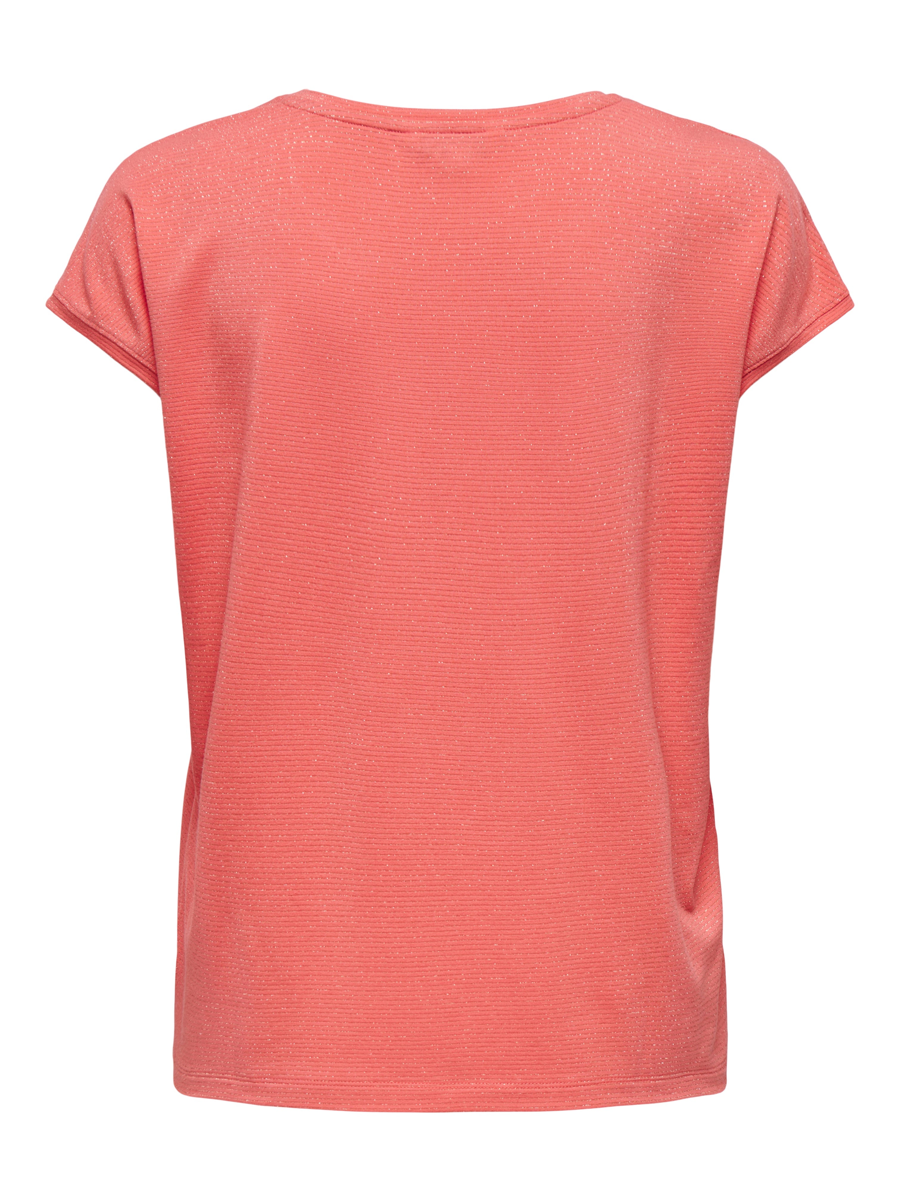 ONLCLAUDIA S/S GLITTER STRIPE TOP JRS 