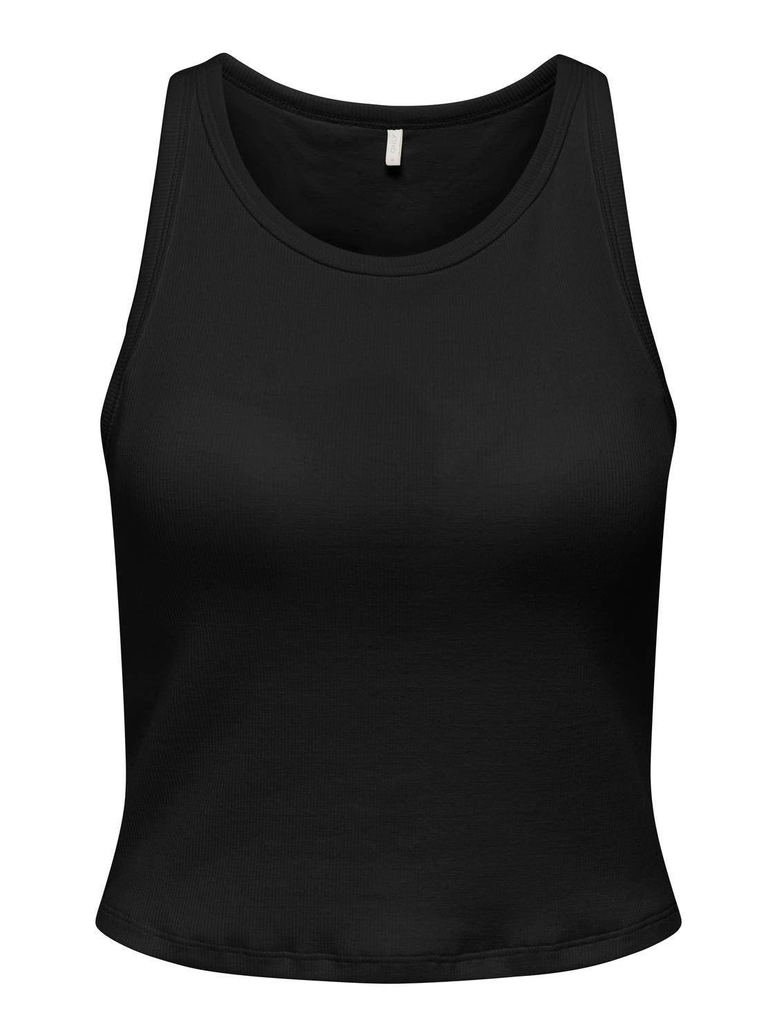 ONLVELMA RIB PADDED CROP TOP ACC 
