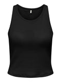 ONLY ONLVELMA RIB PADDED CROP TOP ACC