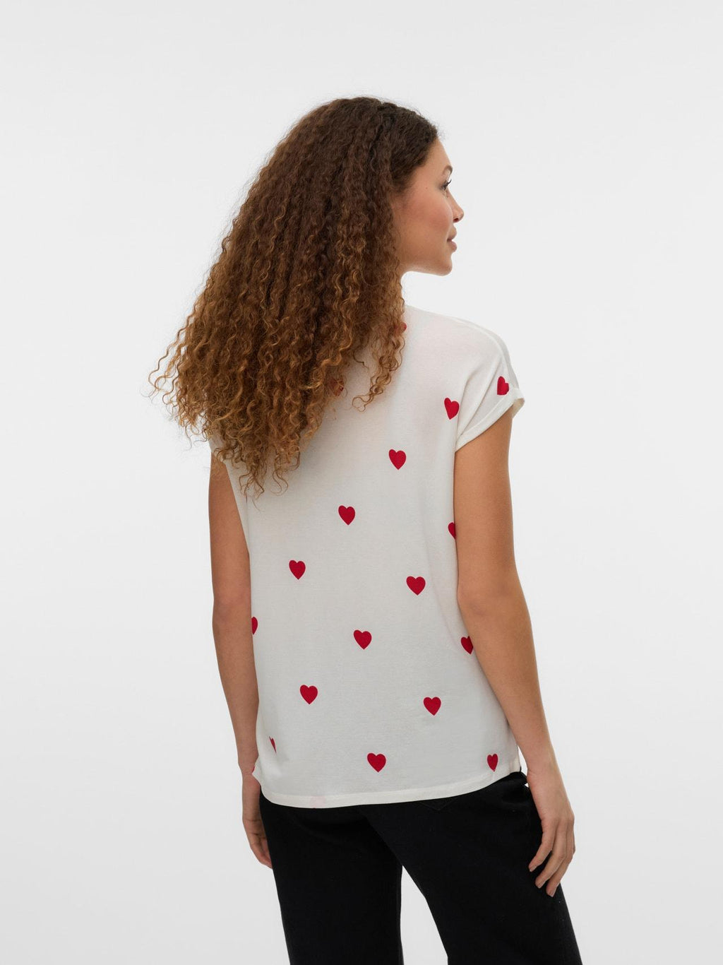 10214302/Snow White RED SALSA VERO MODA