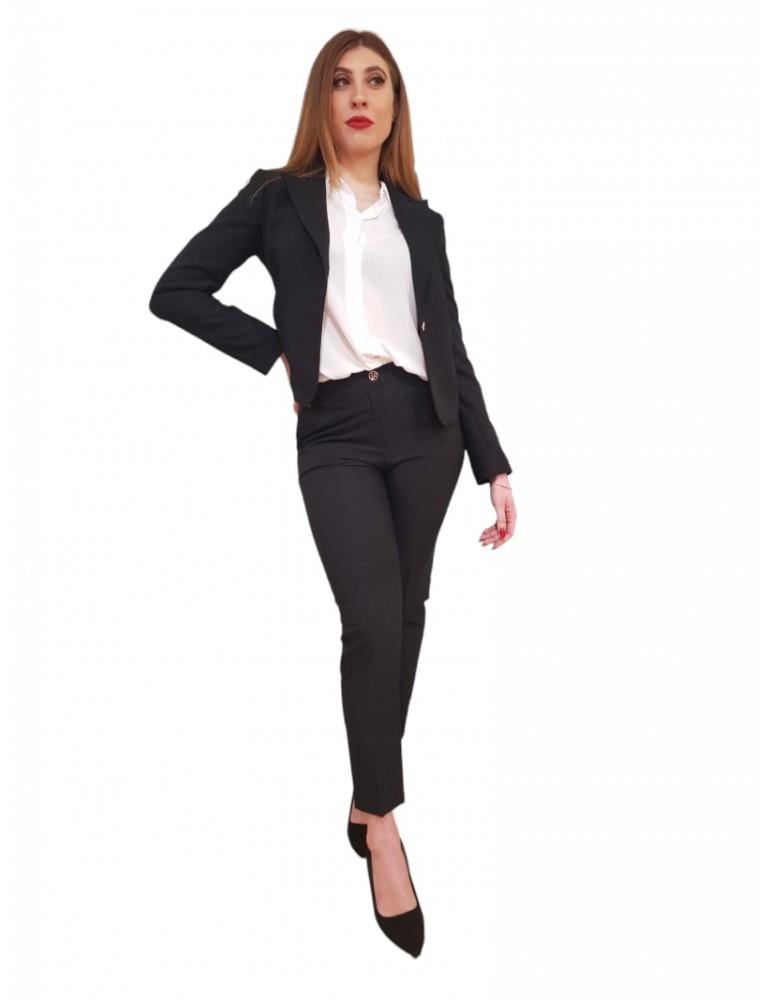 SHORT TAILOR JACKET BLACK FR24SJ1014W42901/053 FRACOMINA