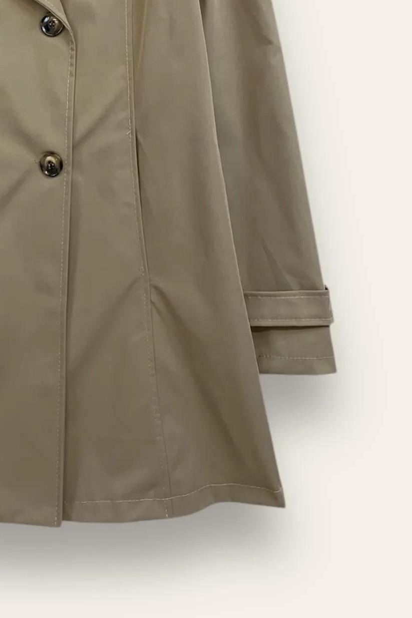 Trench corto doppiopetto 