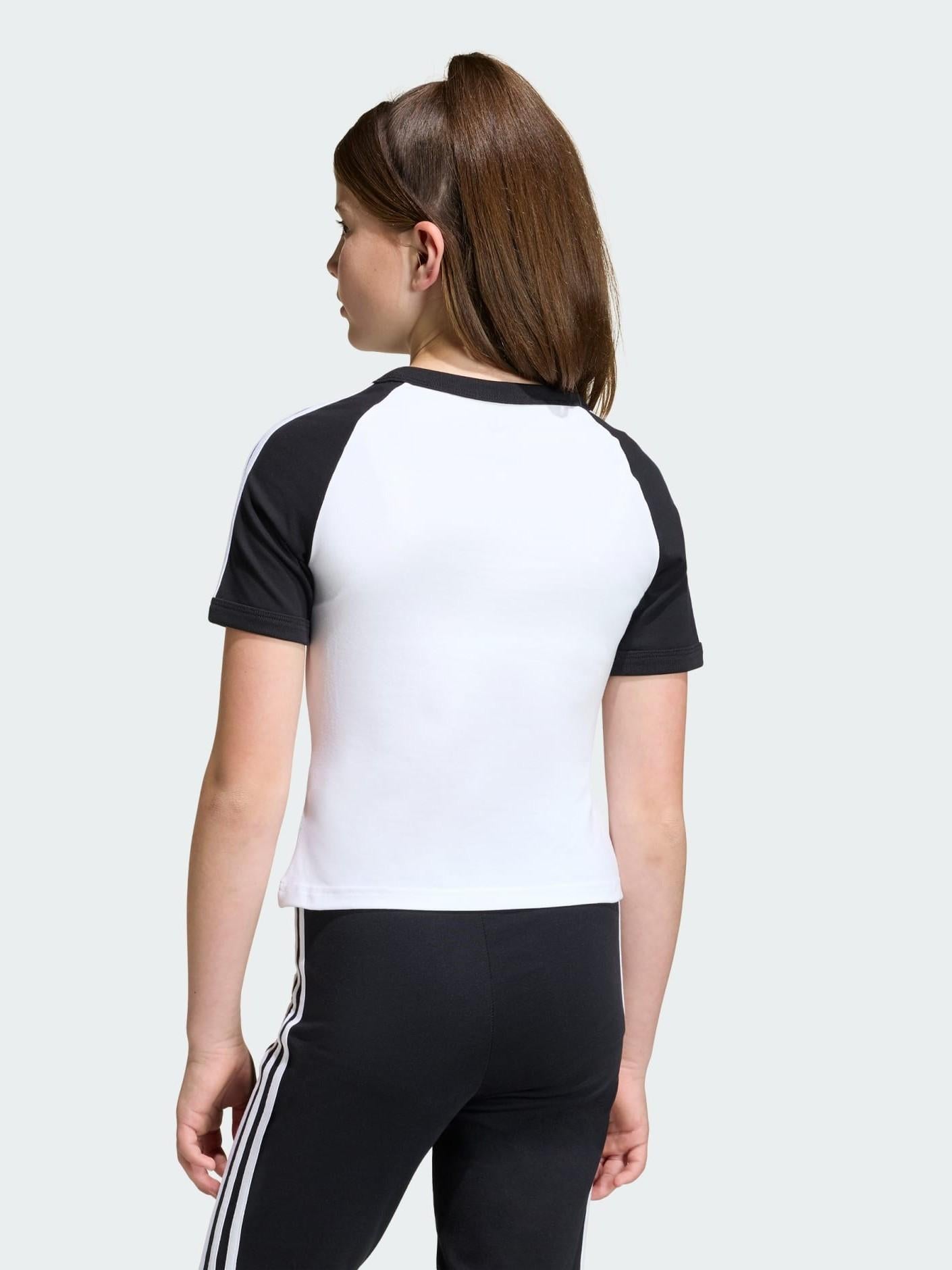 3S SL TEE           WHITE/BLACK 