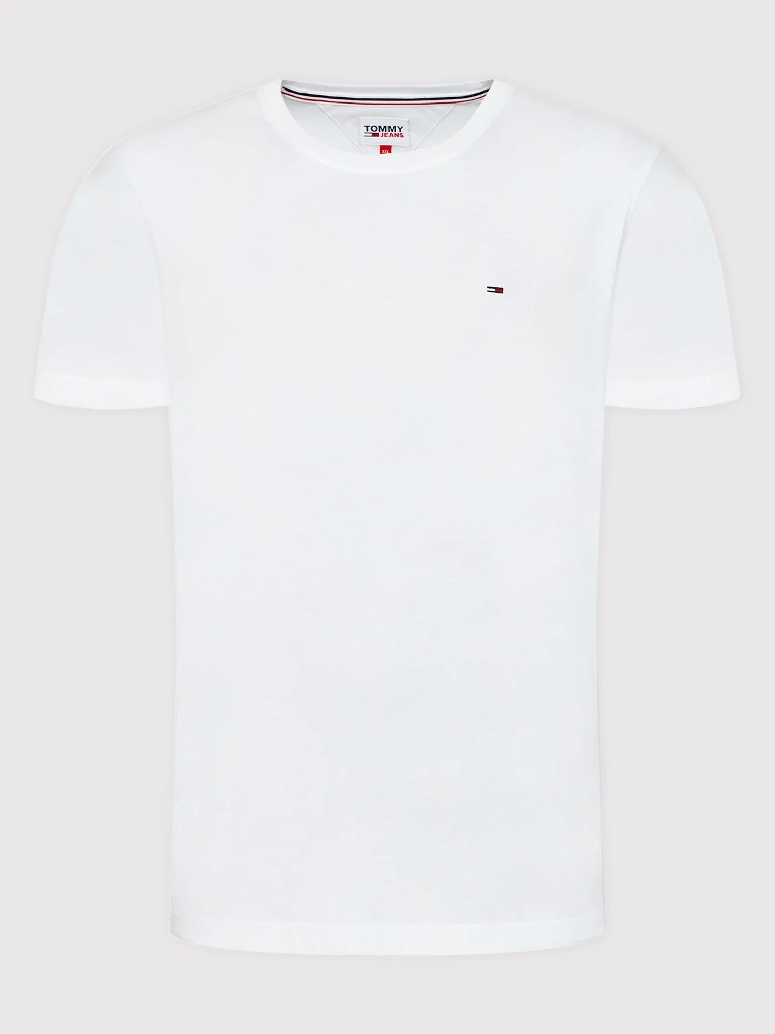 TJM XSLIM JERSEY TEE DM0DM04411/100 TOMMY JEANS