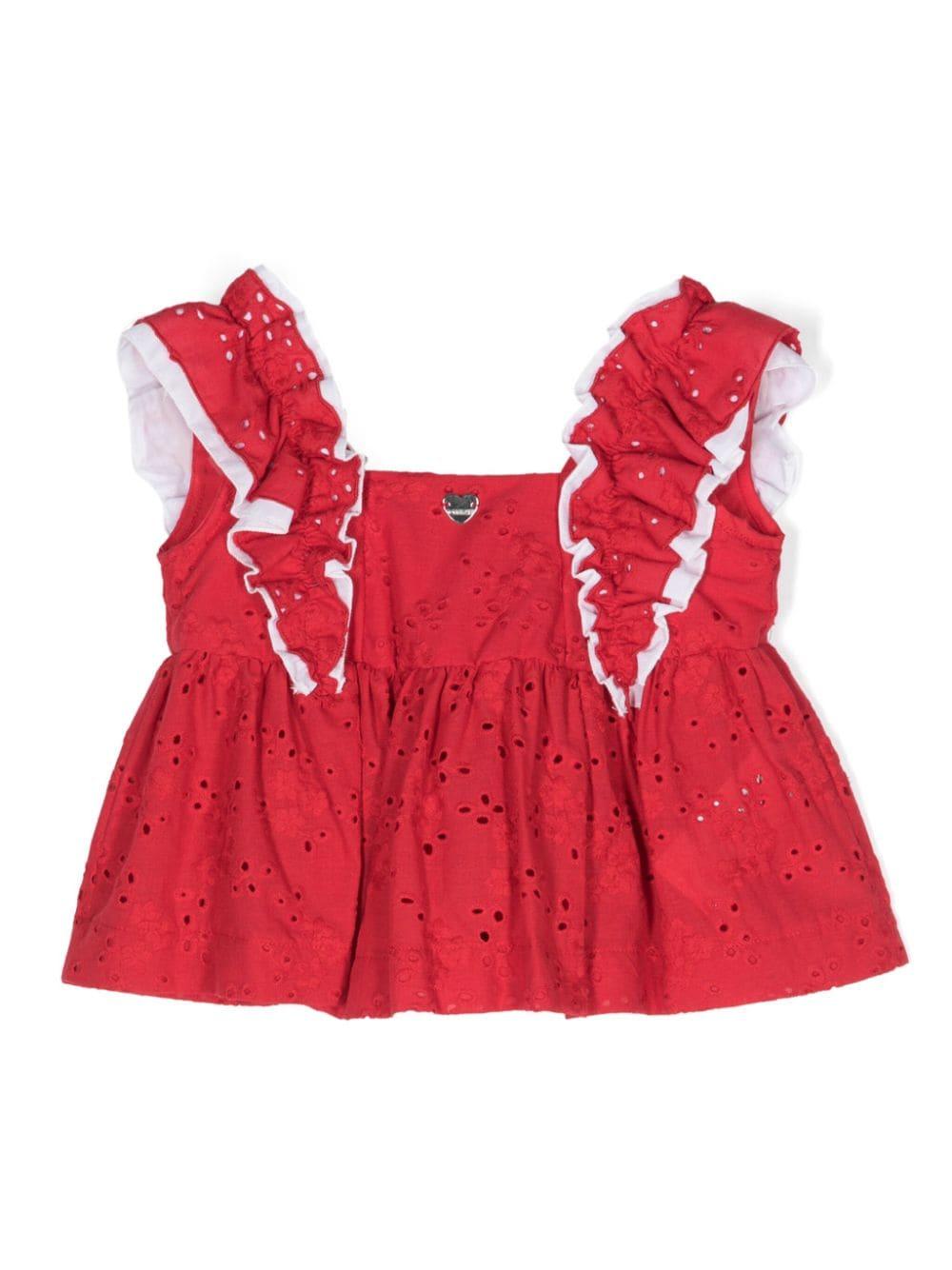TOP MUSSOLA RICAMO SANGAL 