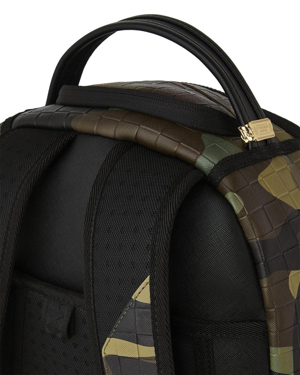 WOODLAND CAMO CHECK BACKPACK 