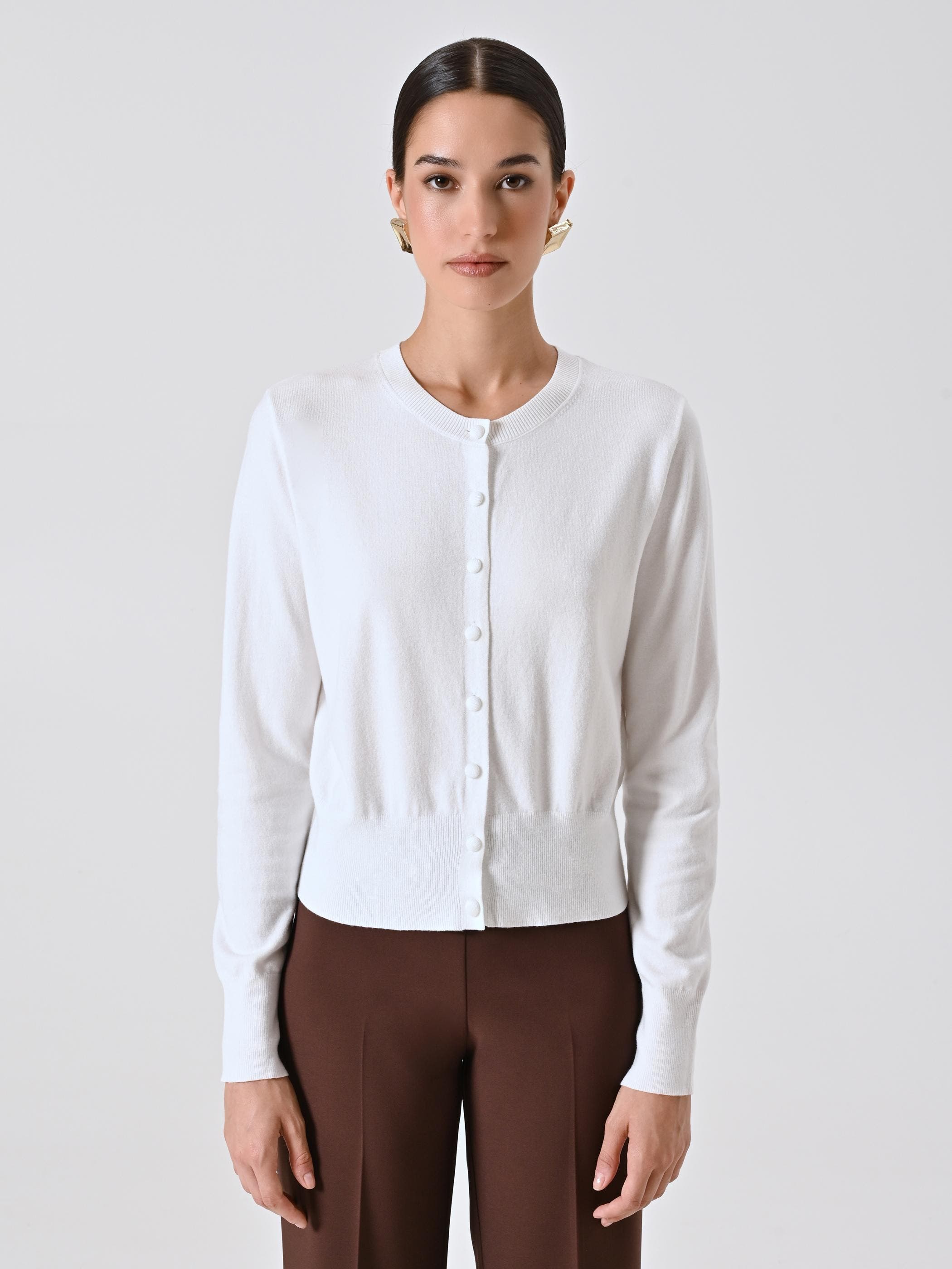 ALPH TE25-315 CARDIGAN BOTTONI 