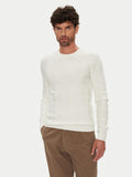 GUESS HERON CN LS MONOGRAM SWEATER