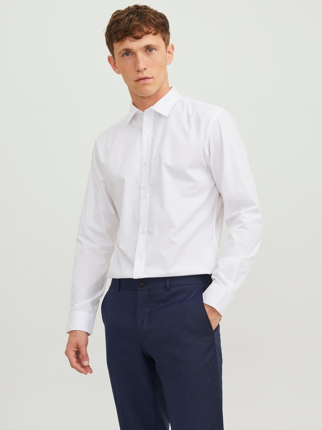 12187222/White JACK AND JONES