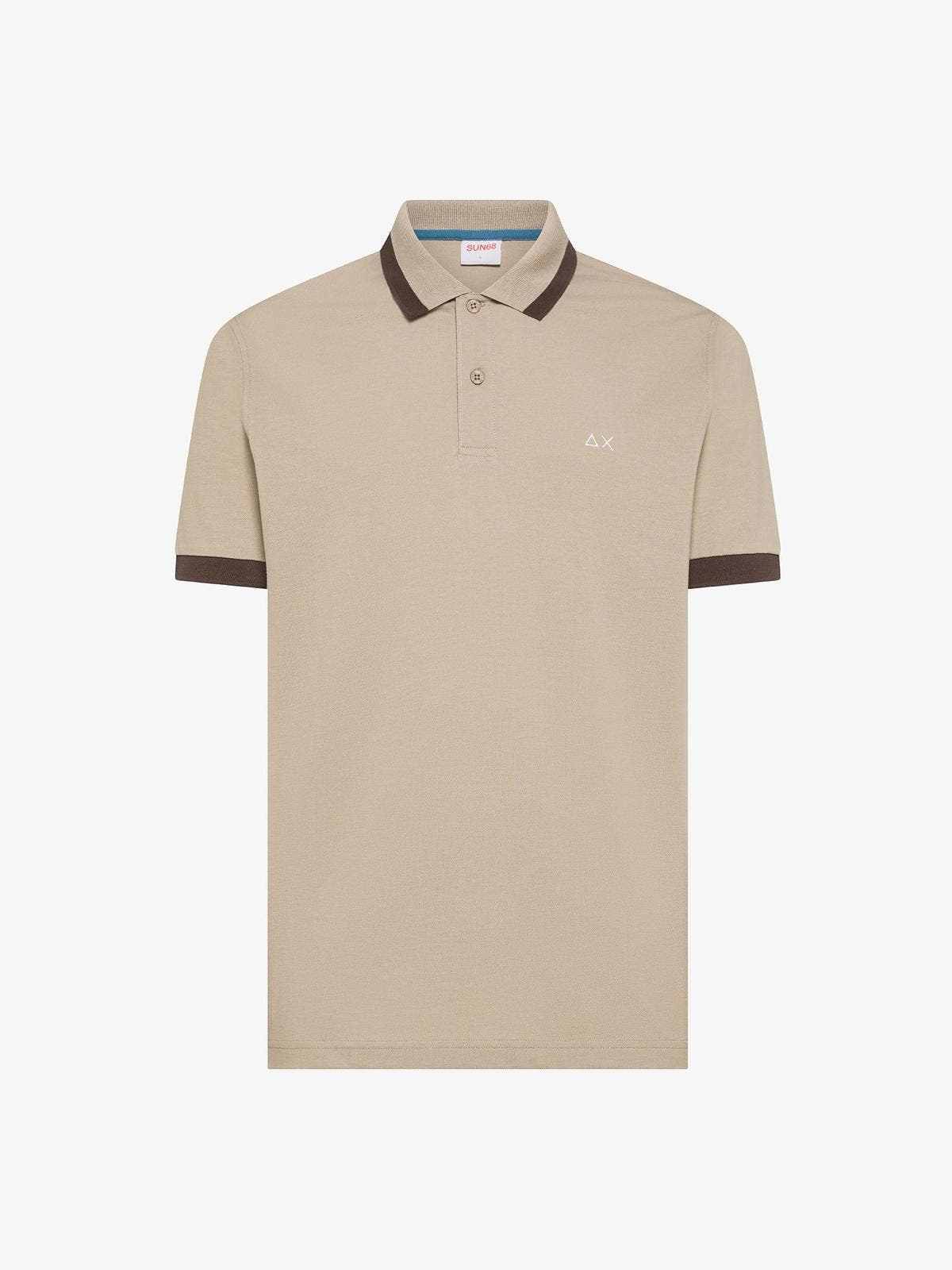 POLO BIG STRIPE ON COLLAR S/S 