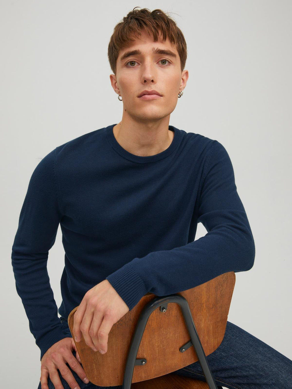 12137190/Navy Blazer JACK AND JONES