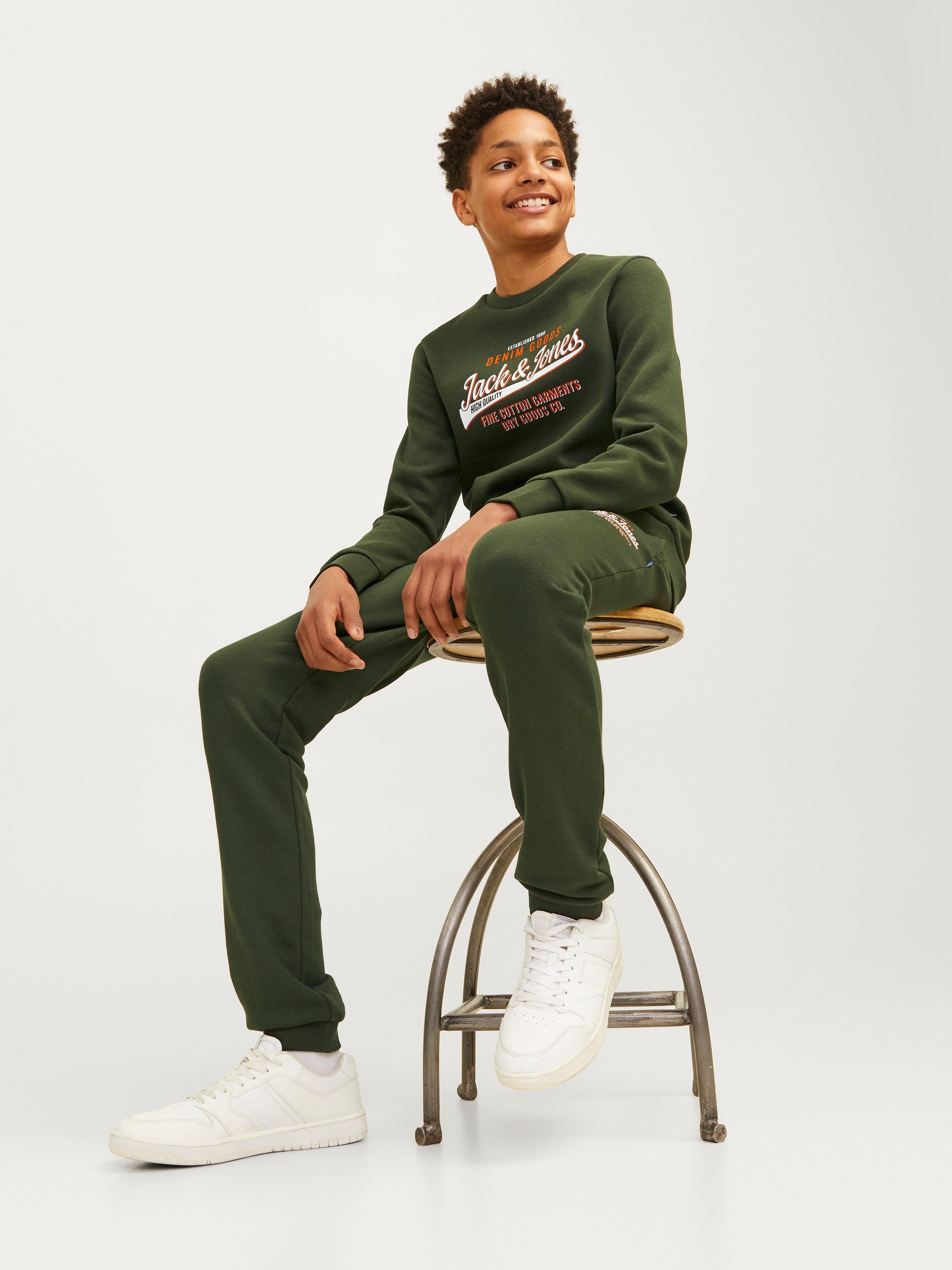 12258850/Kombu Green JACK JONES KIDS