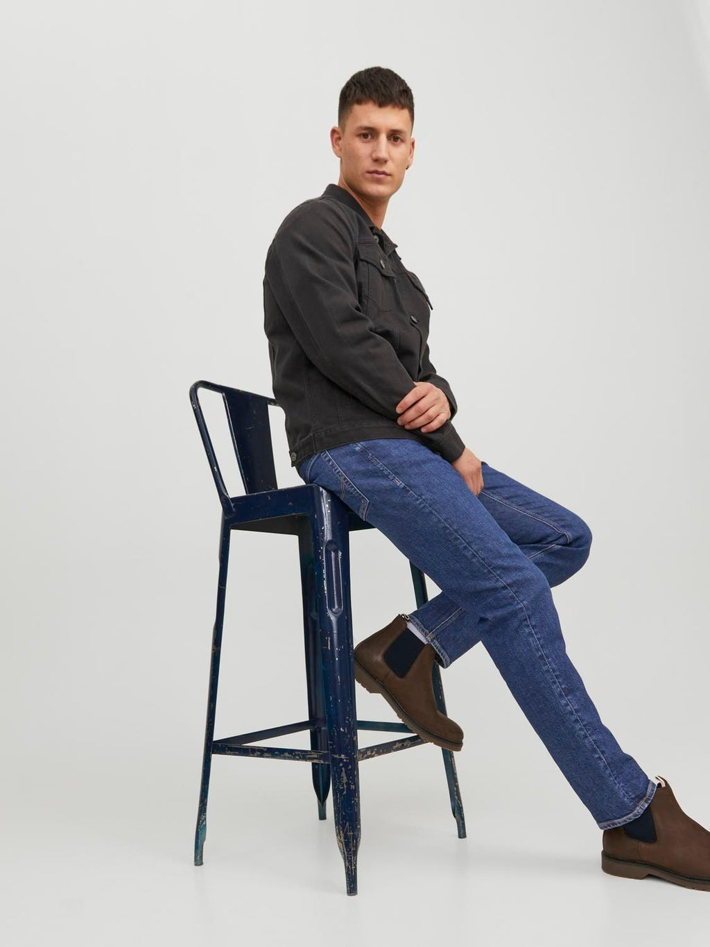 12242324/Blue Denim JACK AND JONES