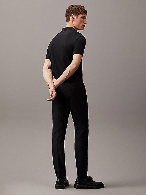 SMOOTH COTTON  SLIM POLO K10K111657/BEH CALVIN KLEIN