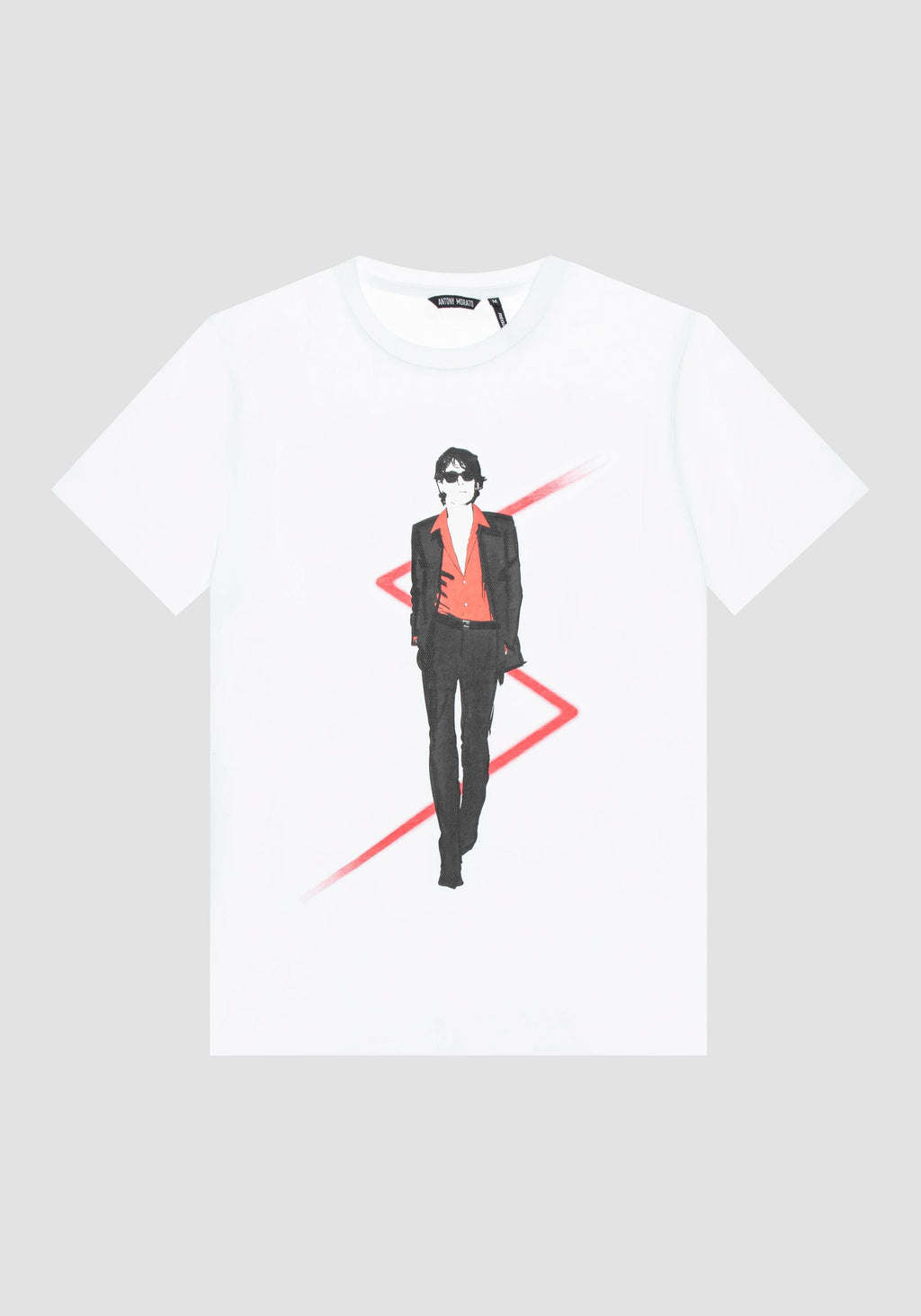 T-SHIRT REGULAR FIT IN JERSEY MMKS02396 FA100144/1000 ANTONY MORATO