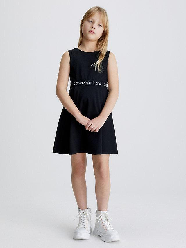 LOGO TAPE PUNTO SLEEVELESS DRE 