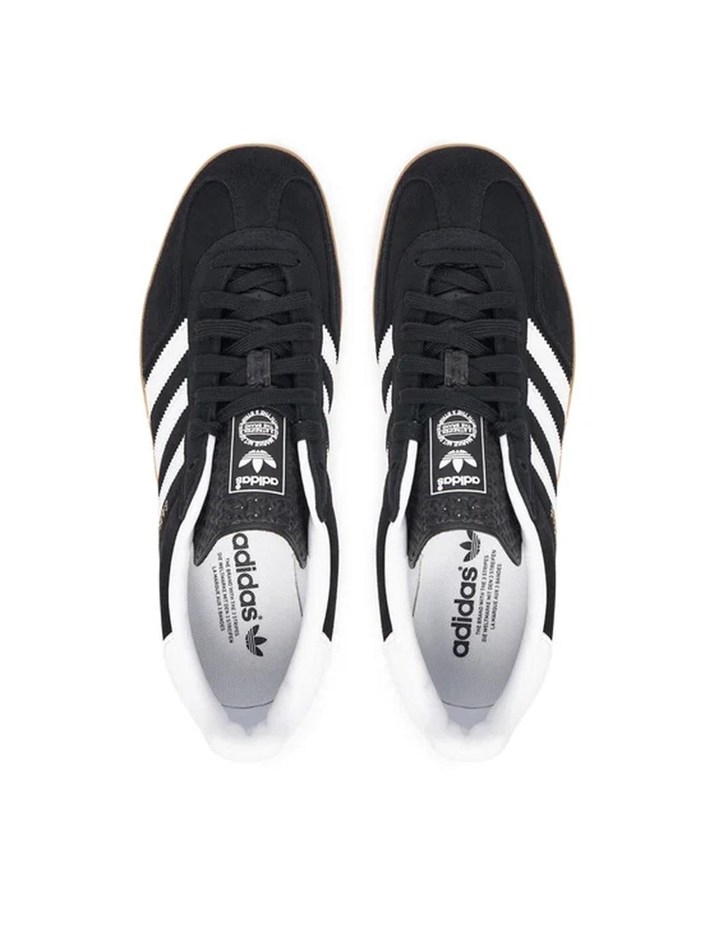 GAZELLE INDOOR      CBLACK/FTWWHT/GUM2 