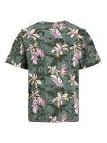 JACK JONES KIDS JORTAMPA AOP TEE SS CREW NECK JNR