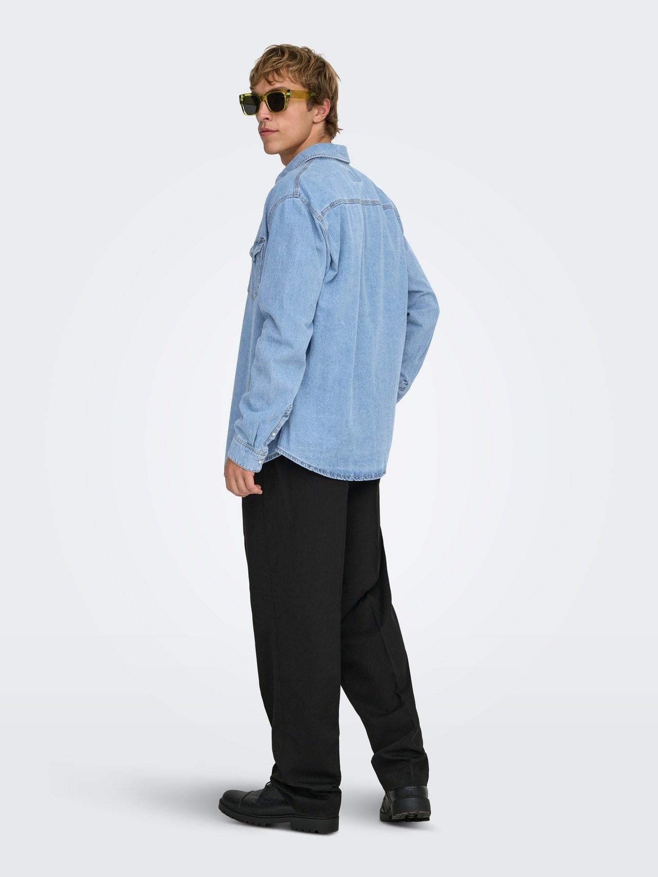 22023247/Medium Blue Denim ONLY&SONS